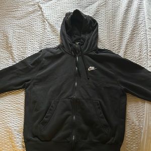 Black Nike zip up